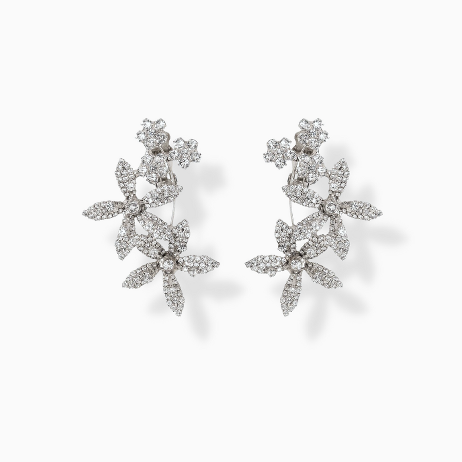 Lucia Floral Studs