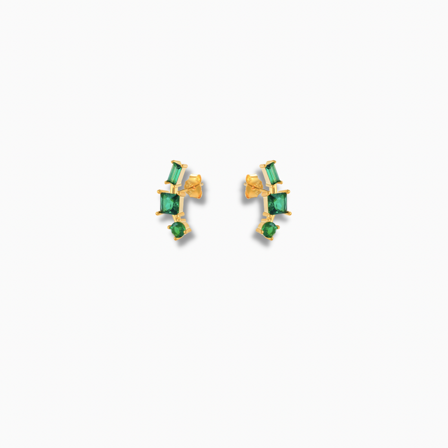 Large Green Studs