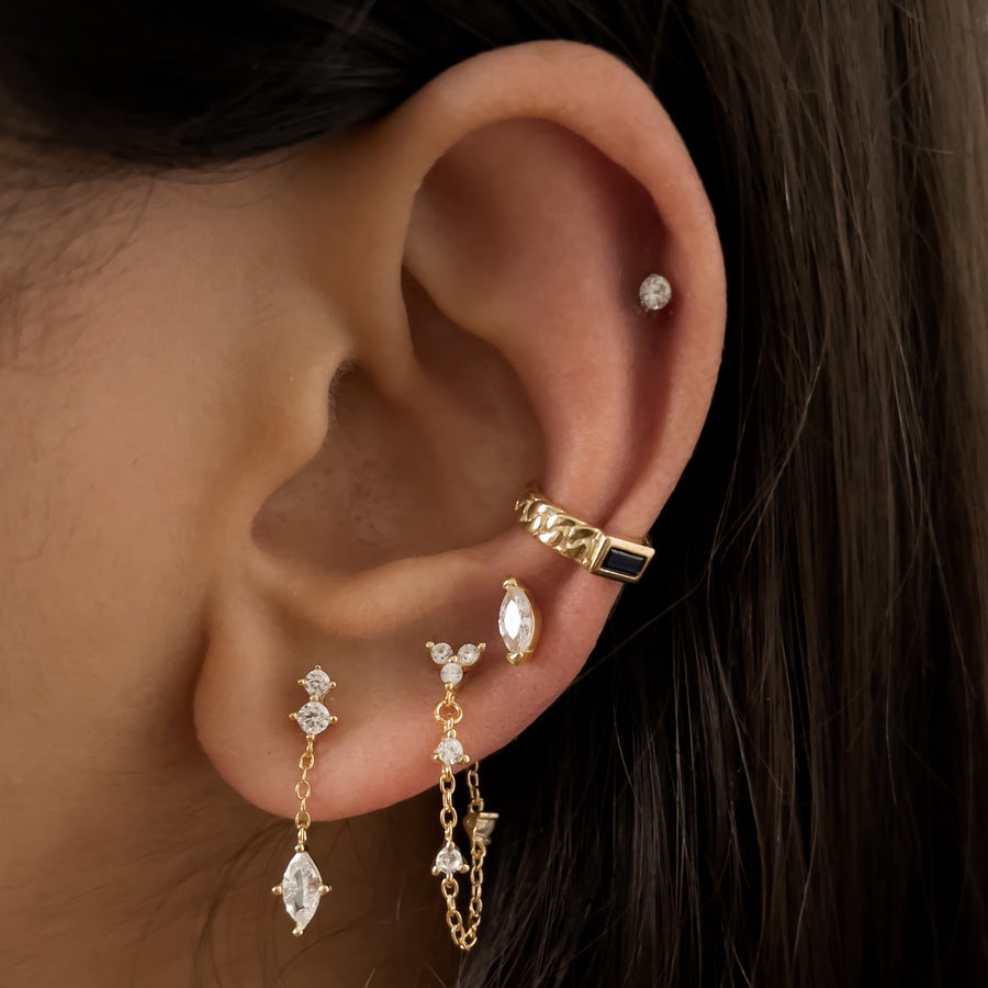 Flower Chain Earrings